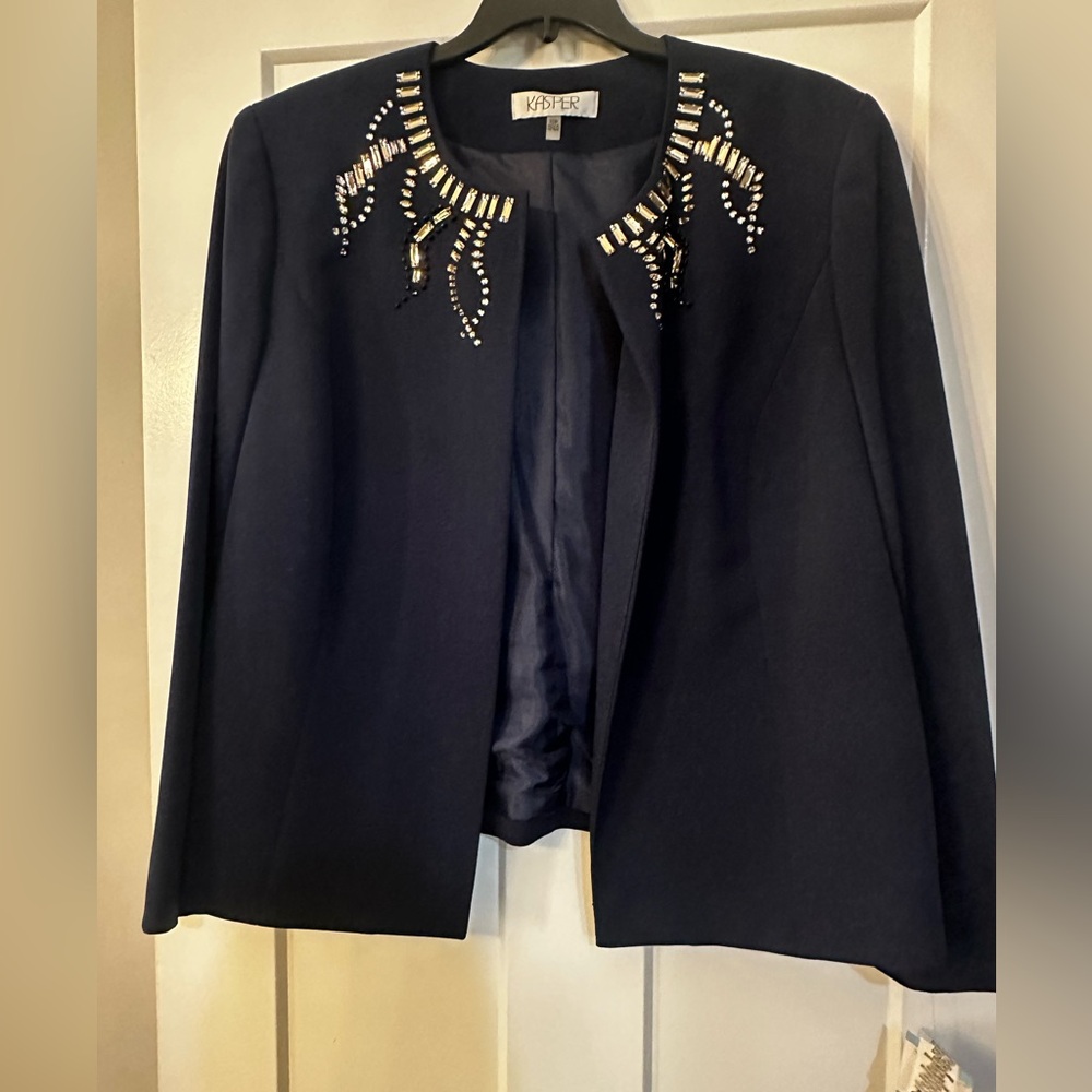 Women’s Kasper formal dress with jacket - Picture 3 of 7